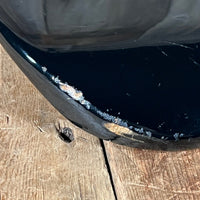 Danocaster Freakin branded era S Style Double Cut Don Mare pickups Black circa 2010 - Mahar's Vintage Guitars