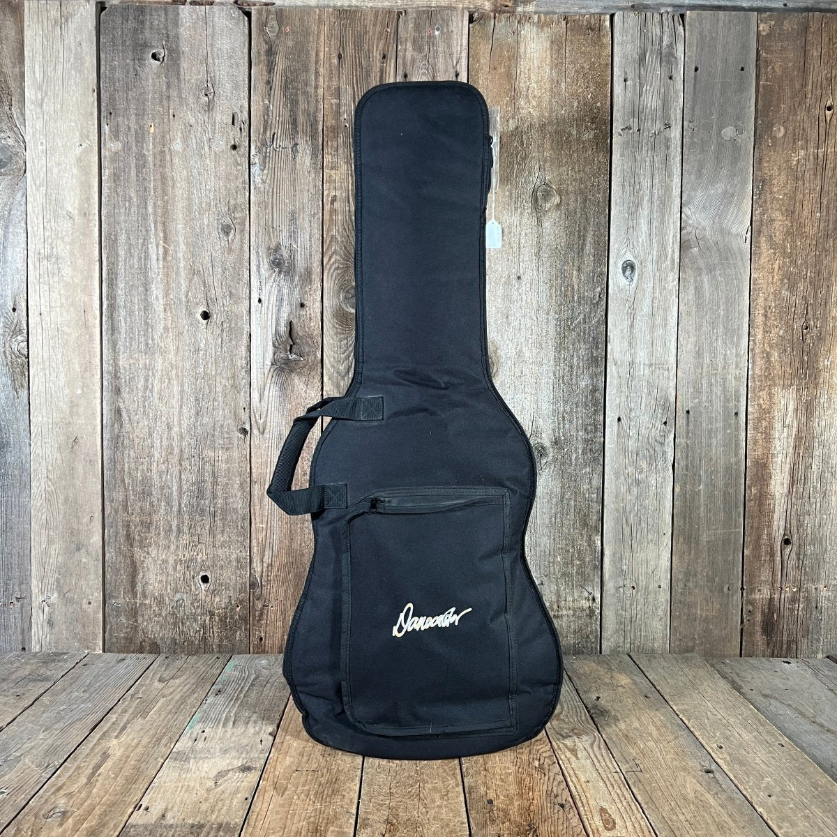 Danocaster Freakin branded era S Style Double Cut Don Mare pickups Black circa 2010 - Mahar's Vintage Guitars