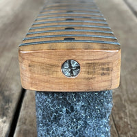 Danocaster Freakin branded era S Style Double Cut Don Mare pickups Black circa 2010 - Mahar's Vintage Guitars