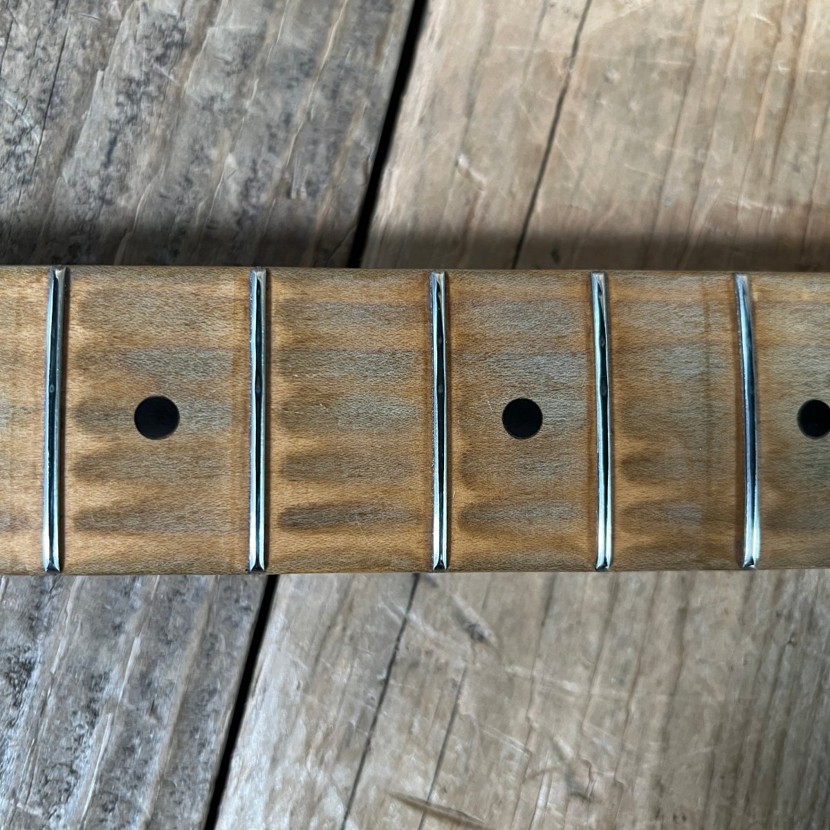 Danocaster Freakin branded era S Style Double Cut Don Mare pickups Black circa 2010 - Mahar's Vintage Guitars