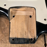 Danocaster Freakin branded era S Style Double Cut Don Mare pickups Black circa 2010 - Mahar's Vintage Guitars