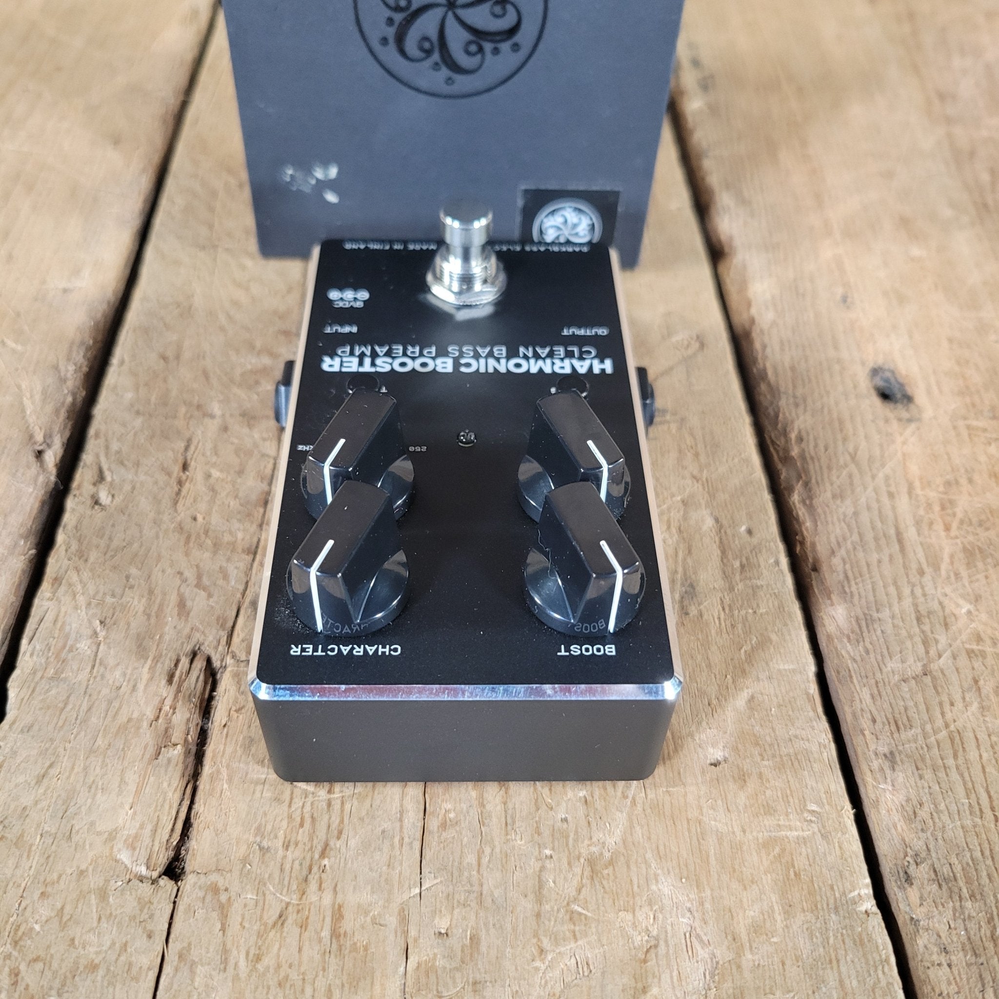 Darkglass Electronics Harmonic Booster Clean Bass Preamp Pedal – With Box & Manual, Studio - Grade Tone Shaping - Mahar's Vintage Guitars