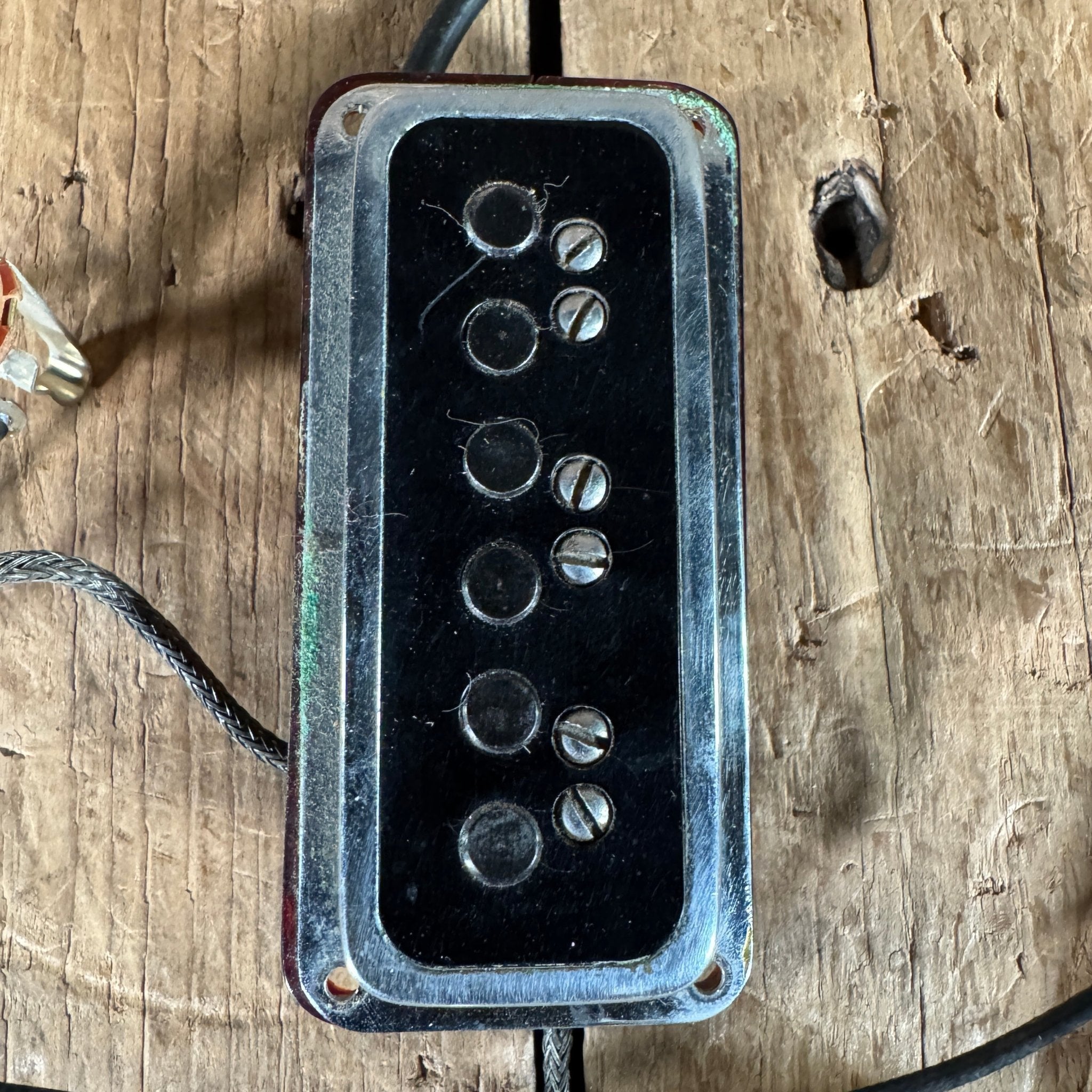 DeArmond Dynasonic Pickup Gretsch 1950s With Pots and Jack - Mahar's Vintage Guitars