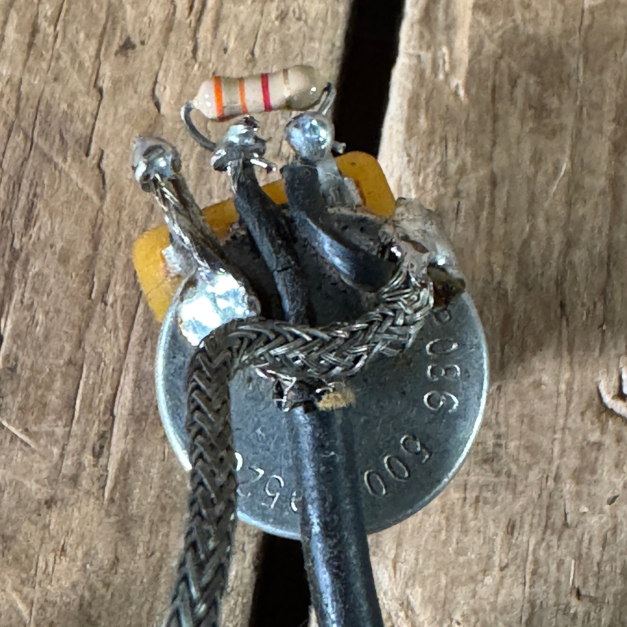 DeArmond Dynasonic Pickup Gretsch 1950s With Pots and Jack - Mahar's Vintage Guitars