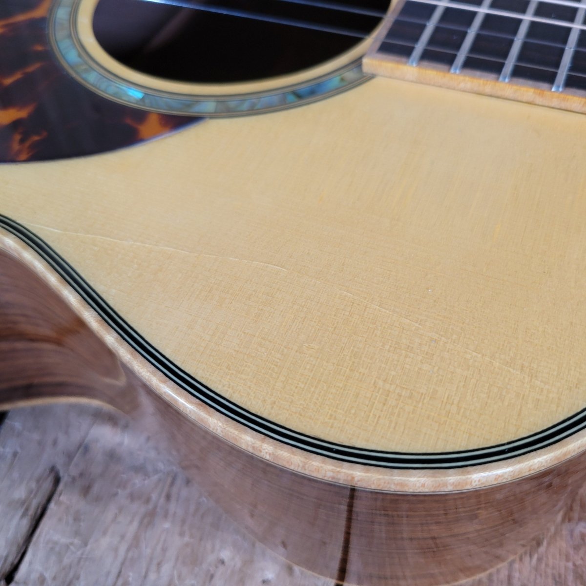 Don Musser OM Style Handmade Acoustic Guitar 2010 – Brazilian Rosewood, Near Mint with Case - Mahar's Vintage Guitars