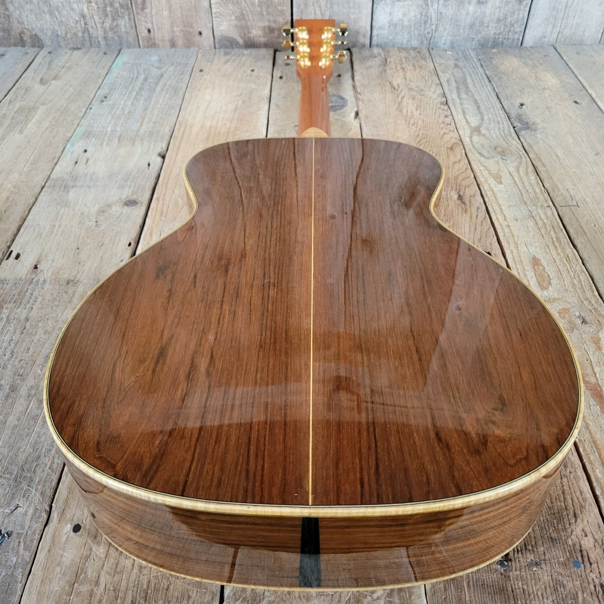 Don Musser OM Style Handmade Acoustic Guitar 2010 – Brazilian Rosewood, Near Mint with Case - Mahar's Vintage Guitars