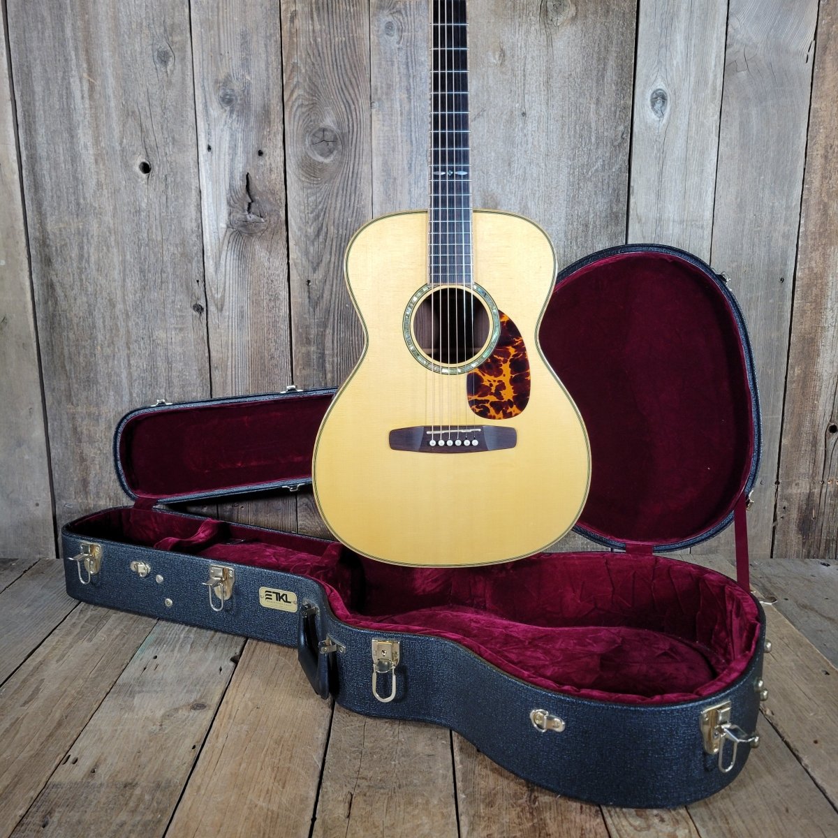 Don Musser OM Style Handmade Acoustic Guitar 2010 – Brazilian Rosewood, Near Mint with Case - Mahar's Vintage Guitars
