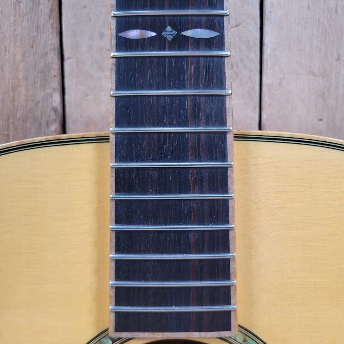 Don Musser OM Style Handmade Acoustic Guitar 2010 – Brazilian Rosewood, Near Mint with Case - Mahar's Vintage Guitars