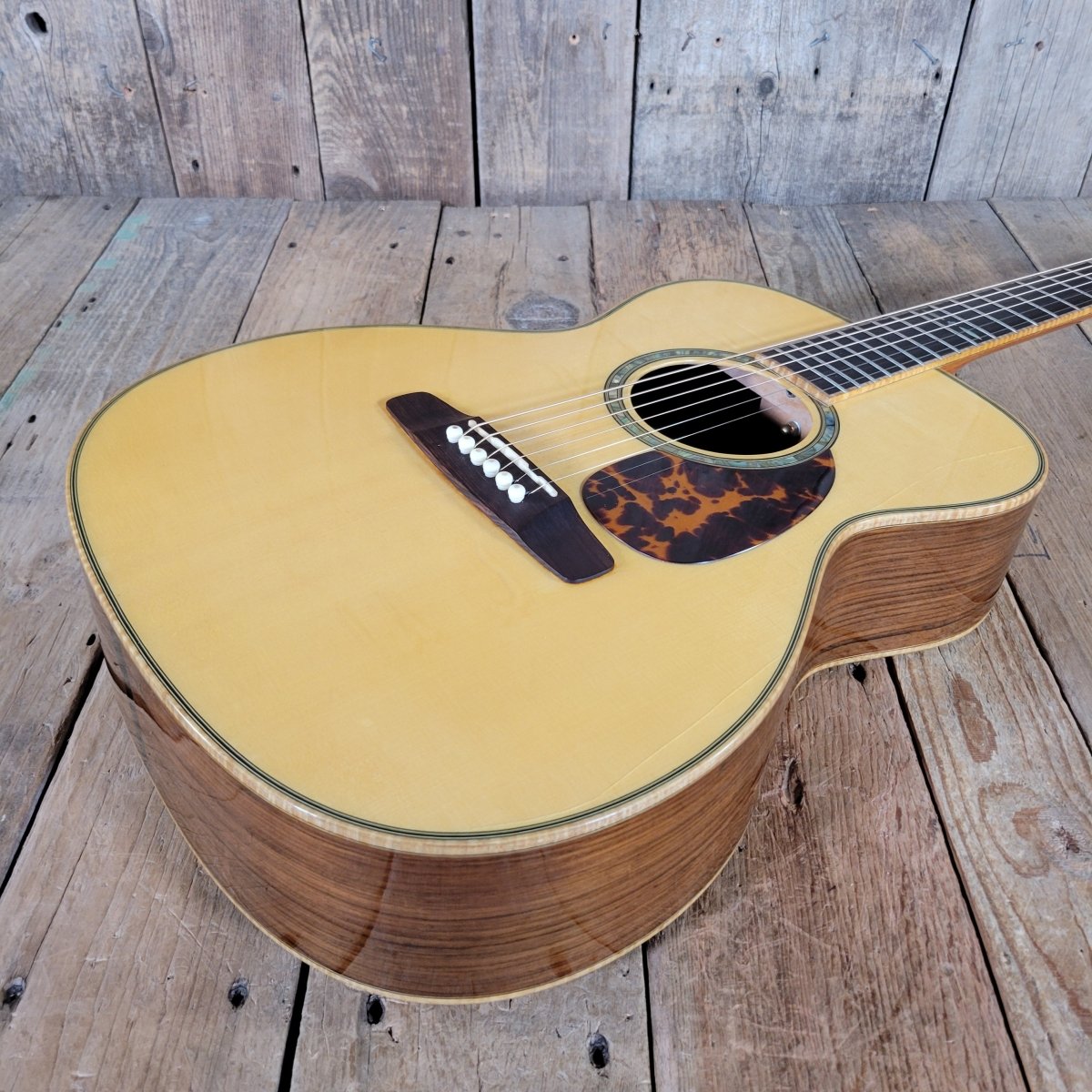 Don Musser OM Style Handmade Acoustic Guitar 2010 – Brazilian Rosewood, Near Mint with Case - Mahar's Vintage Guitars