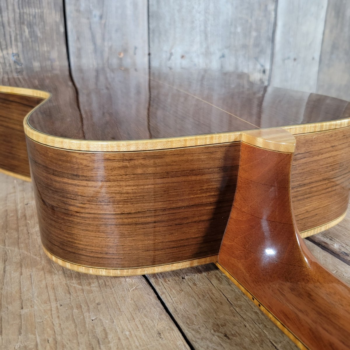 Don Musser OM Style Handmade Acoustic Guitar 2010 – Brazilian Rosewood, Near Mint with Case - Mahar's Vintage Guitars