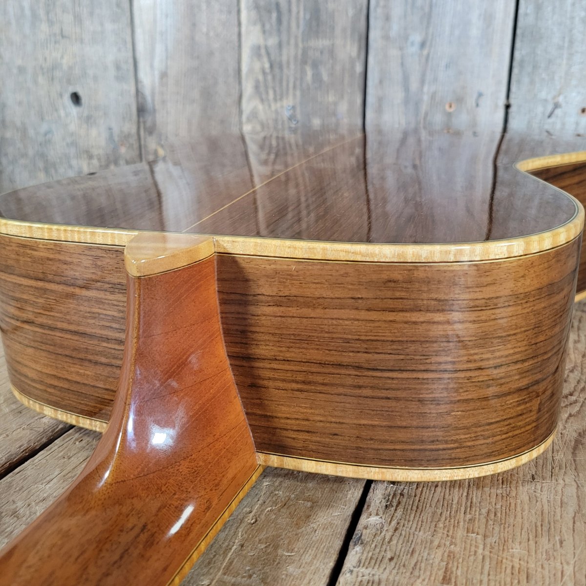 Don Musser OM Style Handmade Acoustic Guitar 2010 – Brazilian Rosewood, Near Mint with Case - Mahar's Vintage Guitars