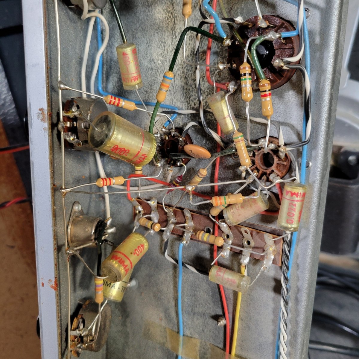 Dynacord Twen Vibrato (r) 1960s - Mahar's Vintage Guitars