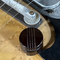 Ed Elliott Bench Copy of the TK Smith Tarver Bigsby Mandolin TK Smith Pickups Natural - Mahar's Vintage Guitars