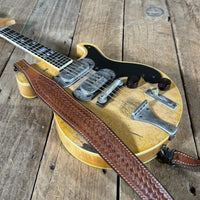 Ed Elliott Bench Copy of the TK Smith Tarver Bigsby Mandolin TK Smith Pickups Natural - Mahar's Vintage Guitars