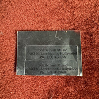 Ed Elliott Bench Copy of the TK Smith Tarver Bigsby Mandolin TK Smith Pickups Natural - Mahar's Vintage Guitars