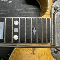 Ed Elliott Bench Copy of the TK Smith Tarver Bigsby Mandolin TK Smith Pickups Natural - Mahar's Vintage Guitars