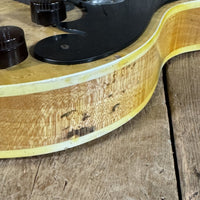 Ed Elliott Bench Copy of the TK Smith Tarver Bigsby Mandolin TK Smith Pickups Natural - Mahar's Vintage Guitars