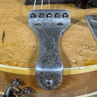 Ed Elliott Bench Copy of the TK Smith Tarver Bigsby Mandolin TK Smith Pickups Natural - Mahar's Vintage Guitars