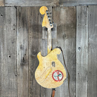 Ed Elliott Bench Copy of the TK Smith Tarver Bigsby Mandolin TK Smith Pickups Natural - Mahar's Vintage Guitars