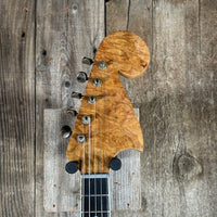 Ed Elliott Bench Copy of the TK Smith Tarver Bigsby Mandolin TK Smith Pickups Natural - Mahar's Vintage Guitars