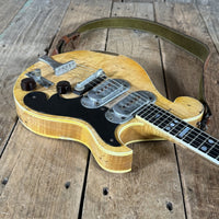 Ed Elliott Bench Copy of the TK Smith Tarver Bigsby Mandolin TK Smith Pickups Natural - Mahar's Vintage Guitars