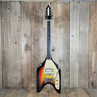 EKO Rocket Rokes Model VI Sunburst 1960s – Vintage Italian Electric Guitar with Original Case - Mahar's Vintage Guitars