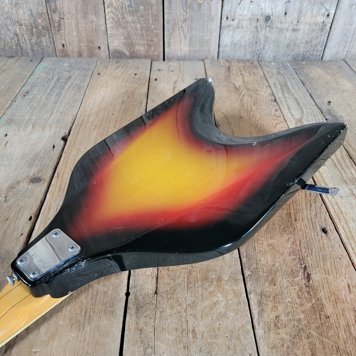 EKO Rocket Rokes Model VI Sunburst 1960s – Vintage Italian Electric Guitar with Original Case - Mahar's Vintage Guitars