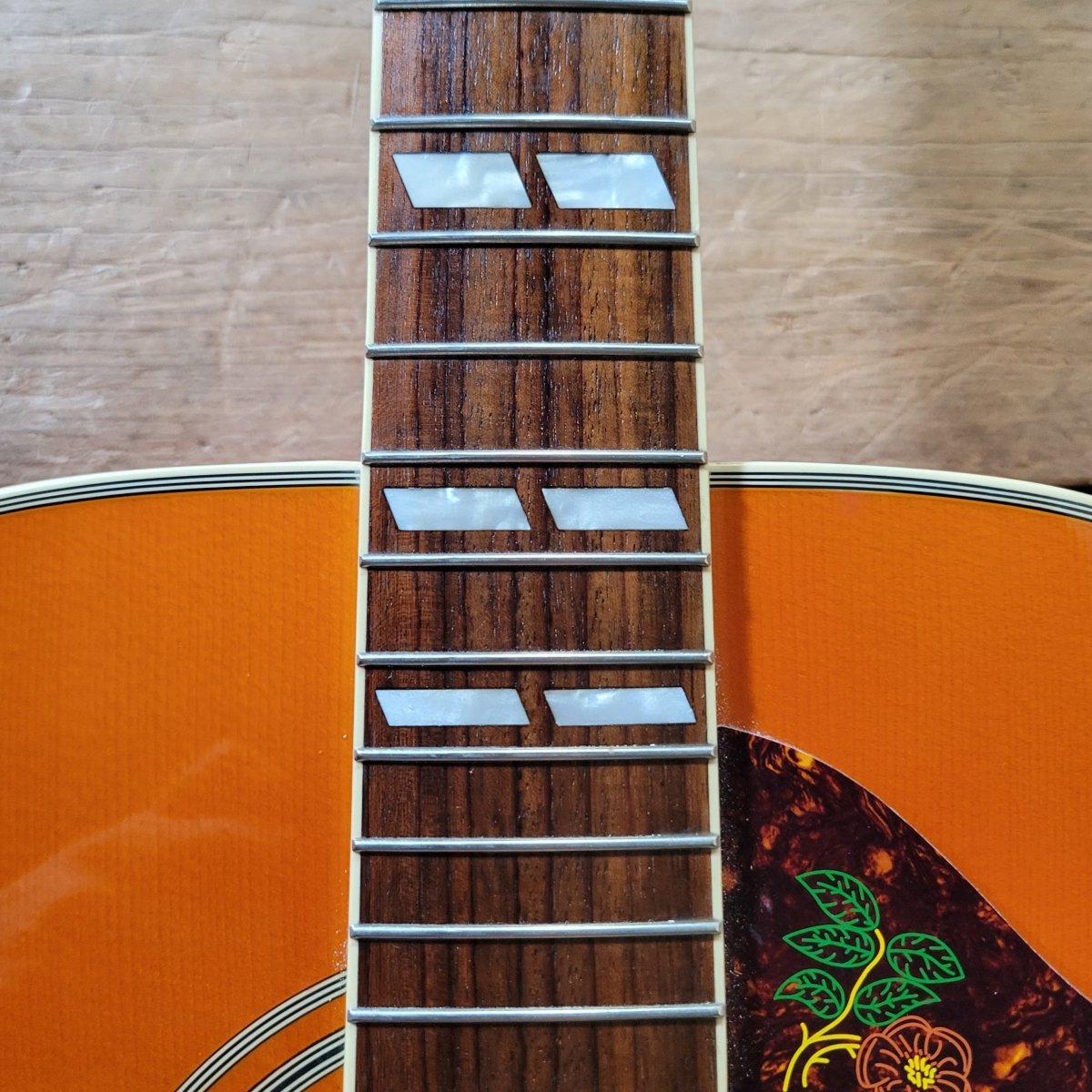 Epiphone Dove Pro VB Acoustic Electric Guitar 2013 with Original Case - Mahar's Vintage Guitars