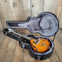 Epiphone Emperor II “Joe Pass” Archtop 2011 – Sunburst, Mint Condition, Original Hardshell Case - Mahar's Vintage Guitars