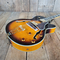 Epiphone Emperor II “Joe Pass” Archtop 2011 – Sunburst, Mint Condition, Original Hardshell Case - Mahar's Vintage Guitars