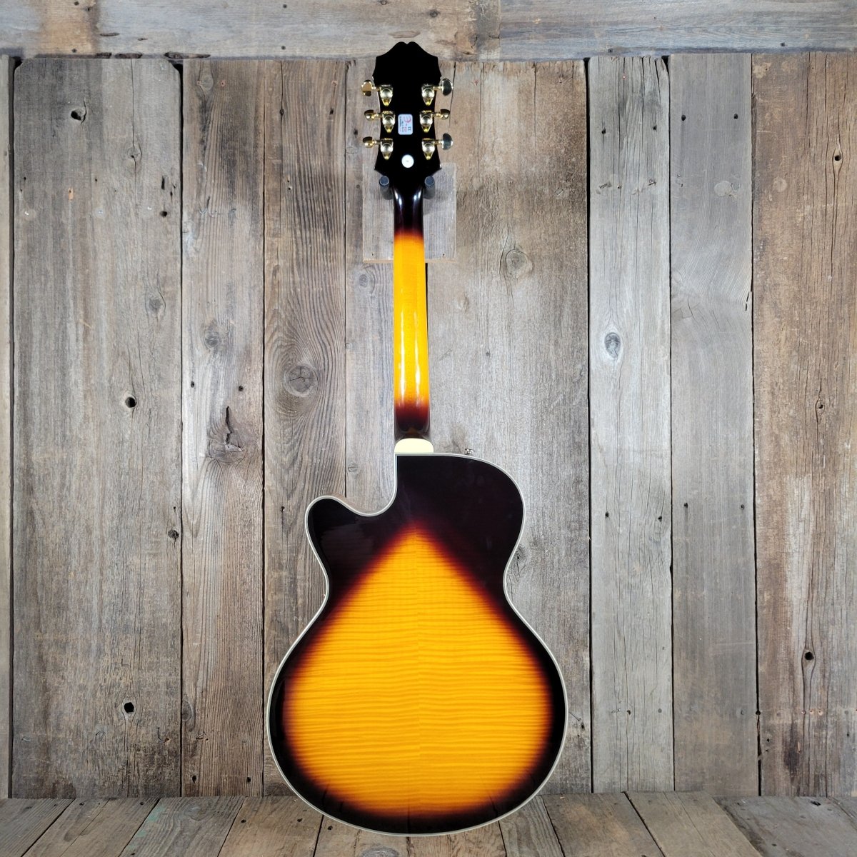 Epiphone Emperor II “Joe Pass” Archtop 2011 – Sunburst, Mint Condition, Original Hardshell Case - Mahar's Vintage Guitars