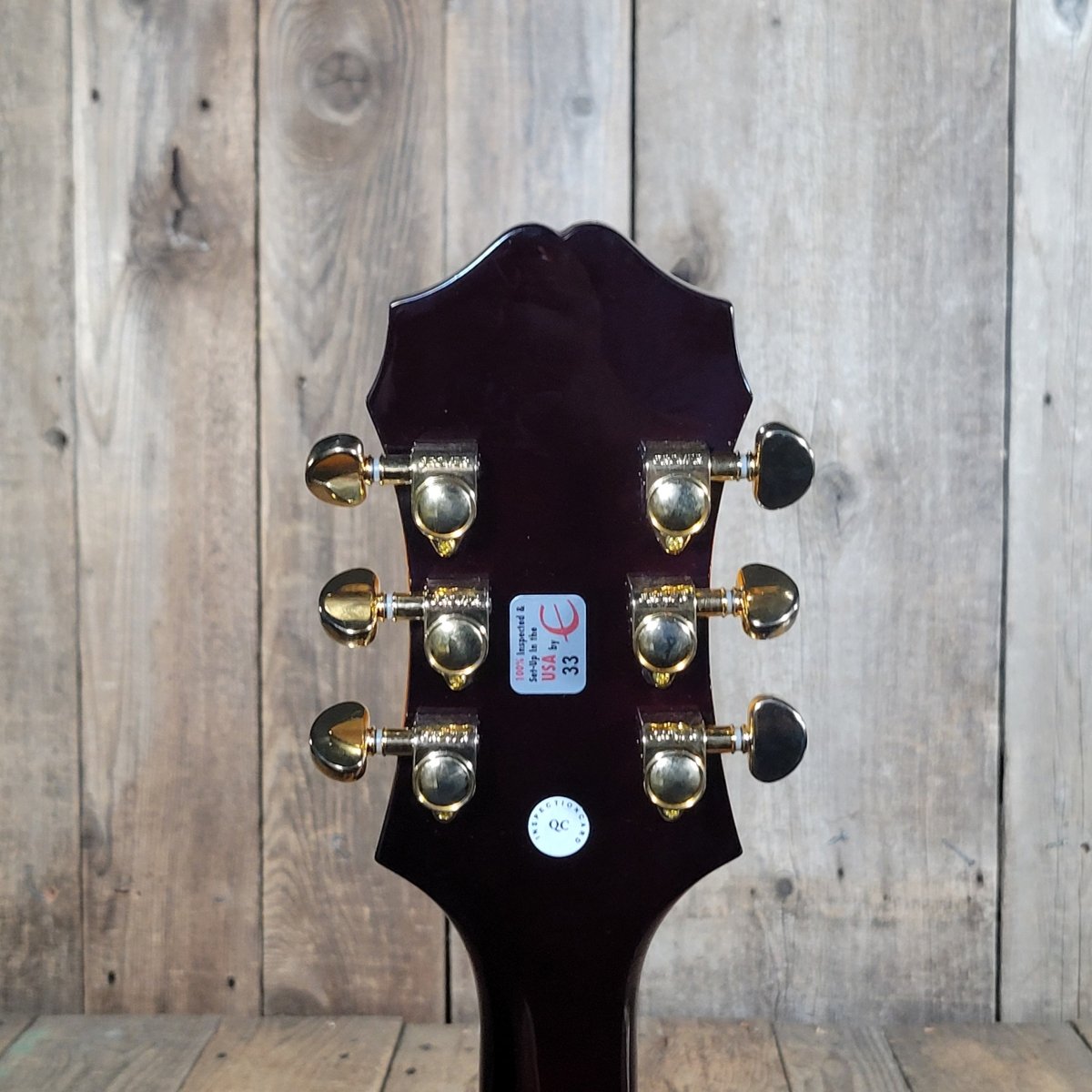 Epiphone Emperor II “Joe Pass” Archtop 2011 – Sunburst, Mint Condition, Original Hardshell Case - Mahar's Vintage Guitars