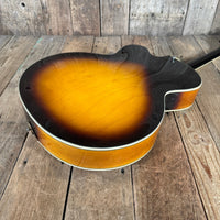 Epiphone Emperor Regent 2006 – Archtop Jazz Guitar, Antique Sunburst, Floating Mini - Humbucker Korea - Mahar's Vintage Guitars
