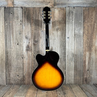 Epiphone Emperor Regent 2006 – Archtop Jazz Guitar, Antique Sunburst, Floating Mini - Humbucker Korea - Mahar's Vintage Guitars