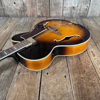 Epiphone Emperor Regent 2006 – Archtop Jazz Guitar, Antique Sunburst, Floating Mini - Humbucker Korea - Mahar's Vintage Guitars