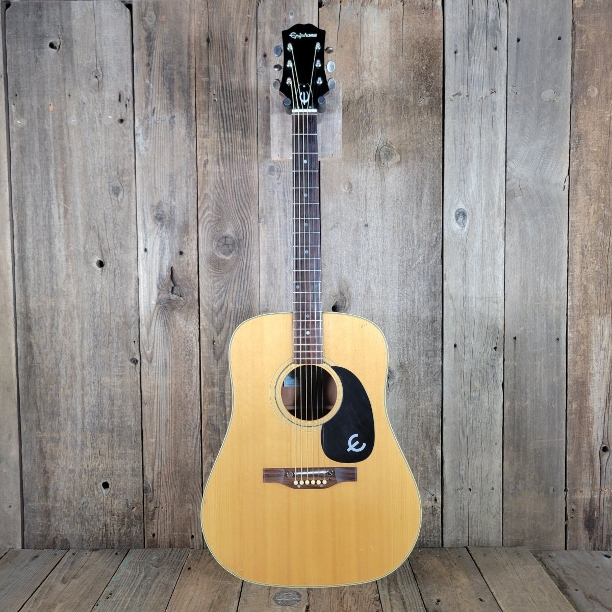 Epiphone FT - 145 1970s – Made in Japan, Vintage Acoustic with Original Hard Case - Mahar's Vintage Guitars