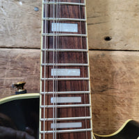 Epiphone Les Paul Custom Ebony 3 Pickup 2011 with hard shell case - Mahar's Vintage Guitars