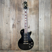 Epiphone Les Paul Custom Ebony 3 Pickup 2011 with hard shell case - Mahar's Vintage Guitars