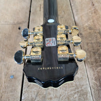 Epiphone Les Paul Custom Ebony 3 Pickup 2011 with hard shell case - Mahar's Vintage Guitars