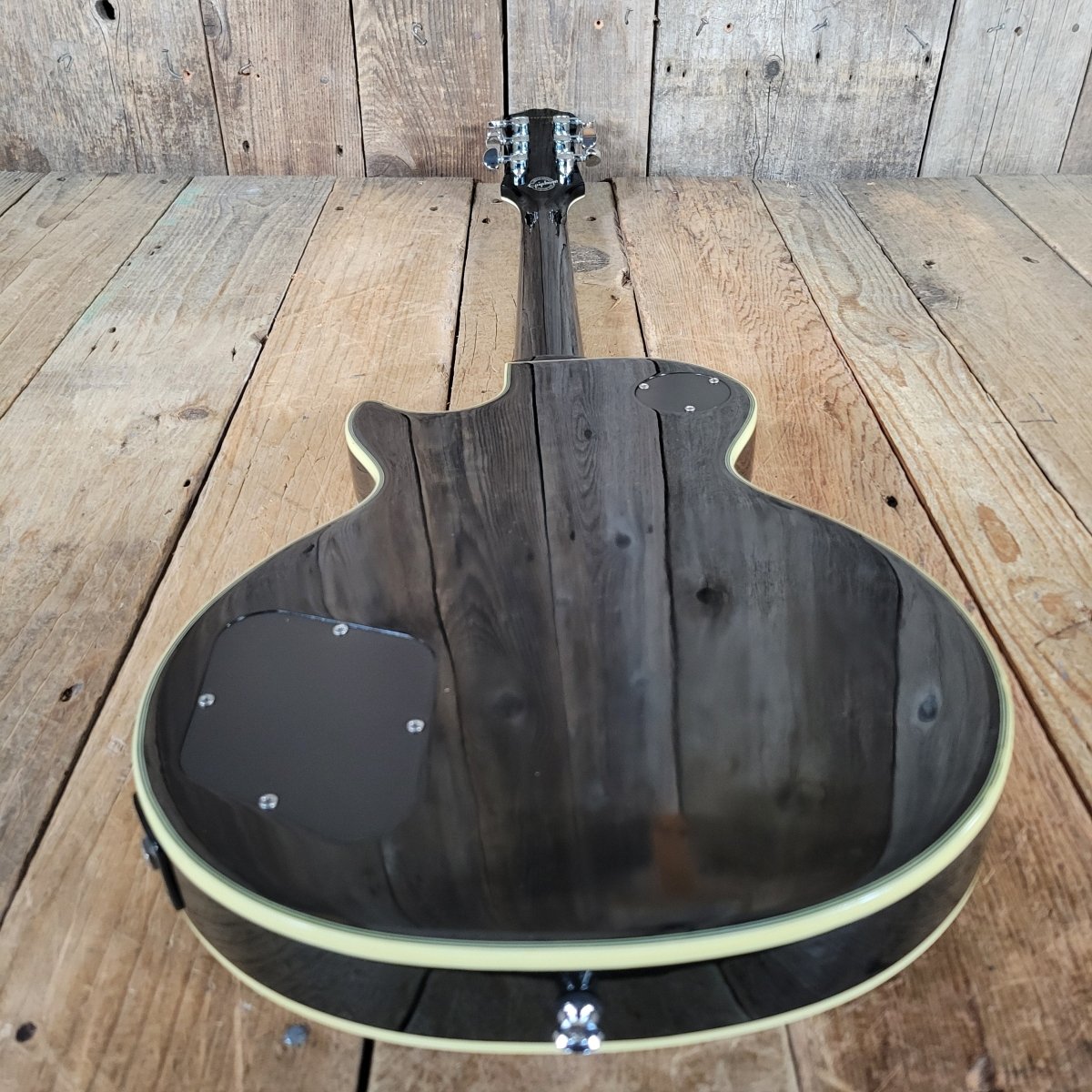 Epiphone Les Paul Custom Limited Edition Silverburst 2008 – Original Limited Run - Mahar's Vintage Guitars