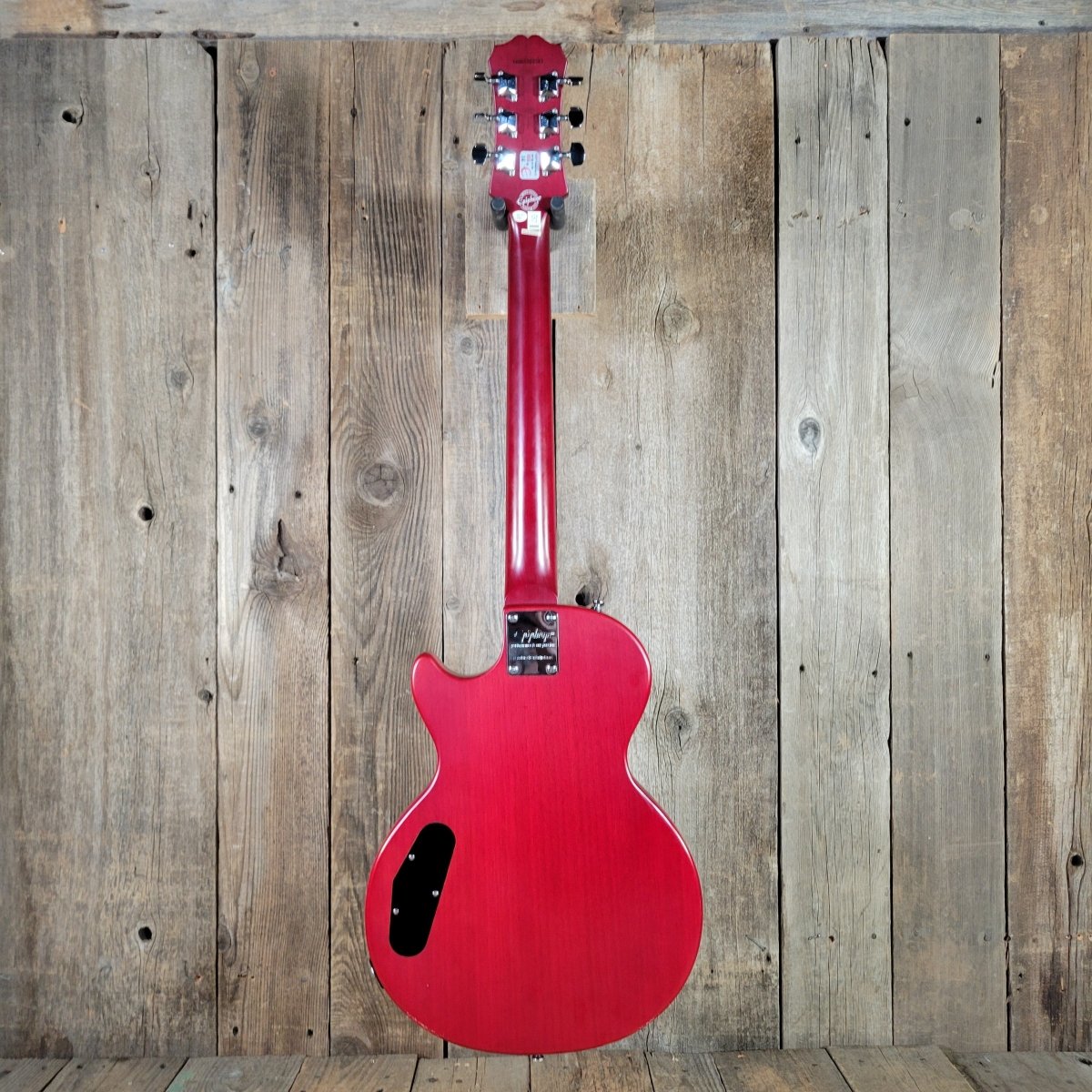 Epiphone Les Paul Special 2014 – Transparent Cherry, No Case - Mahar's Vintage Guitars