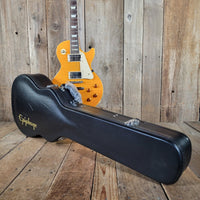 Epiphone Les Paul Standard Flame Top Amber 2011 – Original Case, Mint Condition - Mahar's Vintage Guitars