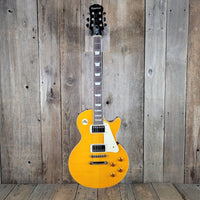 Epiphone Les Paul Standard Flame Top Amber 2011 – Original Case, Mint Condition - Mahar's Vintage Guitars
