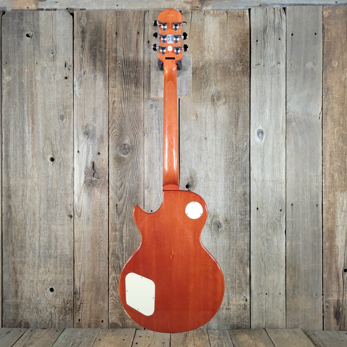 Epiphone Les Paul Standard Flame Top Amber 2011 – Original Case, Mint Condition - Mahar's Vintage Guitars