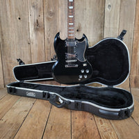 Epiphone SG - 400 Ebony 2004 Electric Guitar with SKB Hardshell Case - Mahar's Vintage Guitars