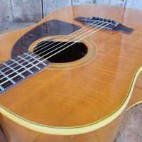 Epiphone Texan FT79N Acoustic Guitar 1967 – Natural Finish, Near Mint, Original Chipboard Cas - Mahar's Vintage Guitars