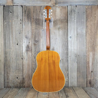 Epiphone Texan FT79N Acoustic Guitar 1967 – Natural Finish, Near Mint, Original Chipboard Cas - Mahar's Vintage Guitars