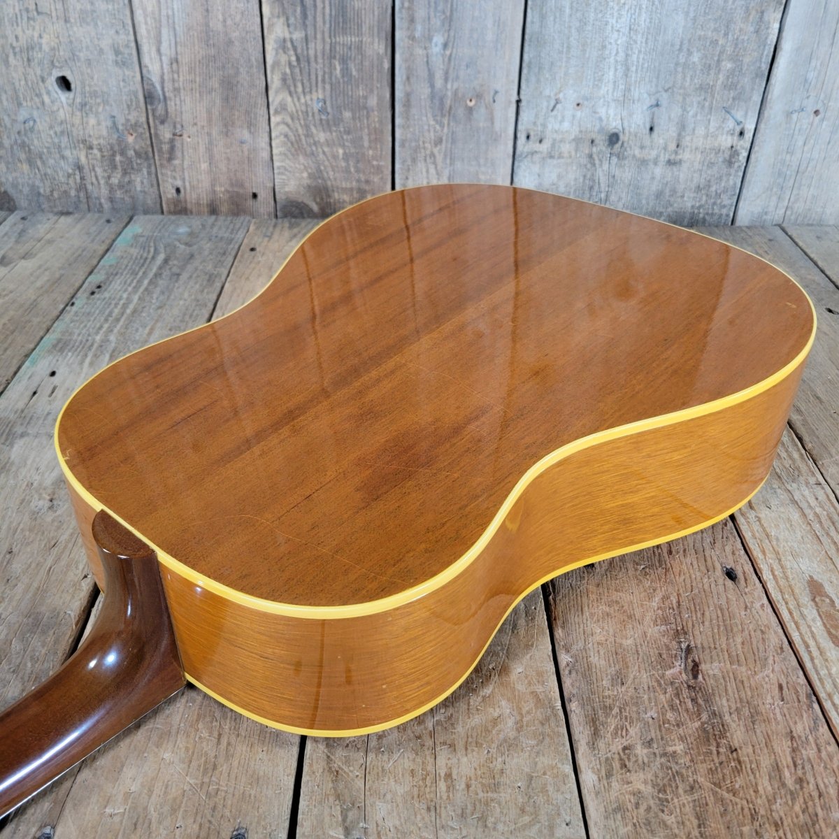 Epiphone Texan FT79N Acoustic Guitar 1967 – Natural Finish, Near Mint, Original Chipboard Cas - Mahar's Vintage Guitars