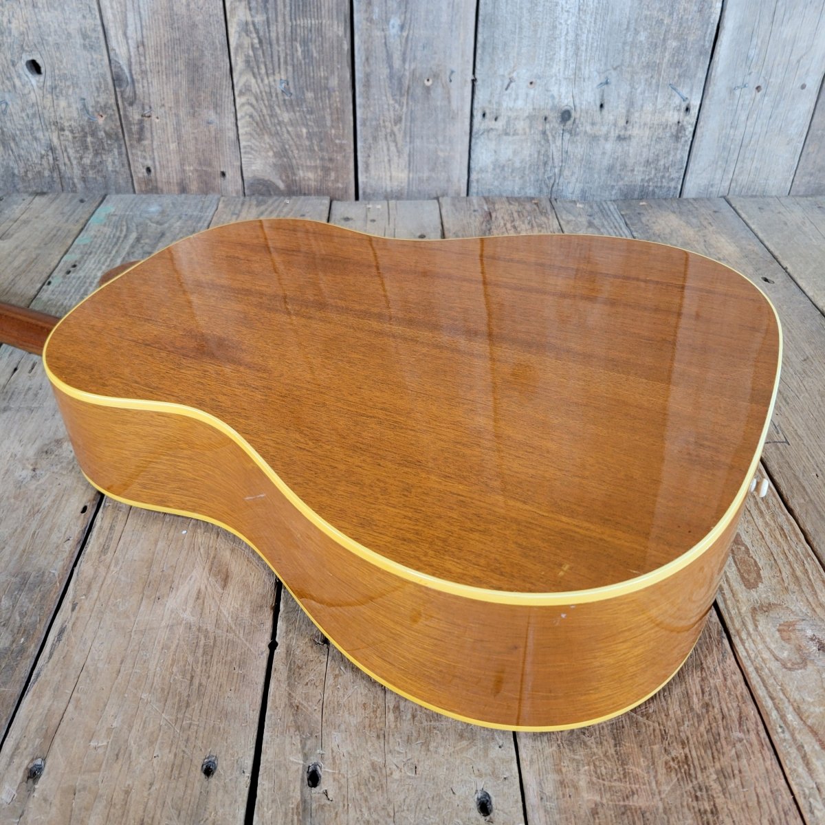 Epiphone Texan FT79N Acoustic Guitar 1967 – Natural Finish, Near Mint, Original Chipboard Cas - Mahar's Vintage Guitars