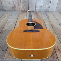 Epiphone Texan FT79N Acoustic Guitar 1967 – Natural Finish, Near Mint, Original Chipboard Cas - Mahar's Vintage Guitars